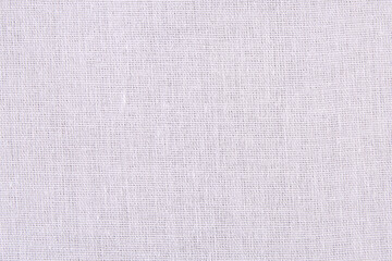 texture of white thin cotton fabric close up