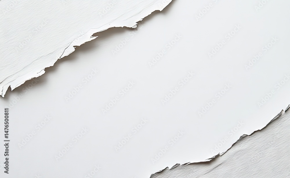 Poster a close-up view of neatly stacked white sheets of paper. showcasing their smooth texture and clean e