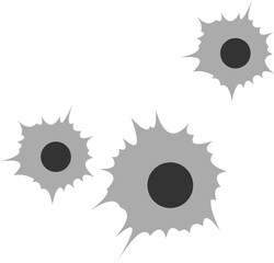 Bullet Hole Vector