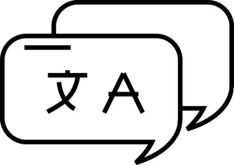 Language Translation Icon