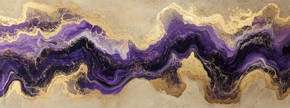Poster a serene abstract background featuring soft purple hues blending seamlessly. ideal for use in design