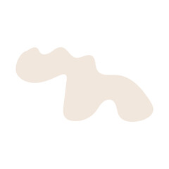 abstract blobs pastel brown for background