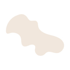 abstract blobs pastel brown for background