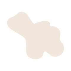 abstract blobs pastel brown for background