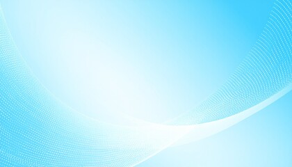Abstract dotted light blue background with sheer waves. Halftone pattern illustration 