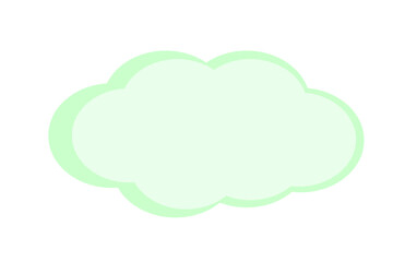 The green light cloud is beautiful,