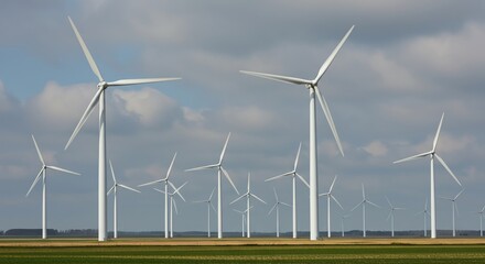Sustainable Energy Wind Turbines Harnessing Clean Power