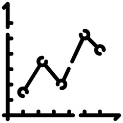 analytics vector outline icon