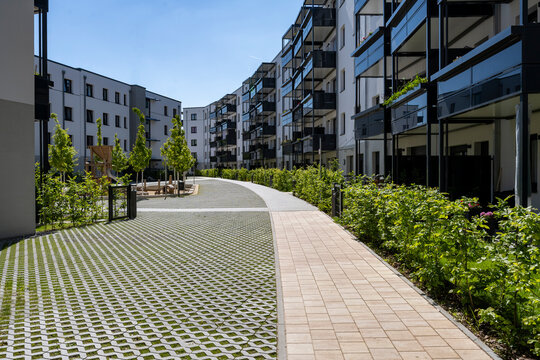 Moderne Wohnanlage in  Deutschland