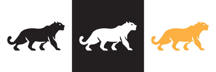 Animals icon.  Vector for websites, mobile interfaces, presentations, banner, visual branding etc. Vector illustration. isolated on white and black background. EPS 10