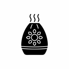 creative details Outline silhouette Air purification icon vector illustration