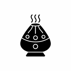 creative details Outline silhouette Air purification icon vector illustration