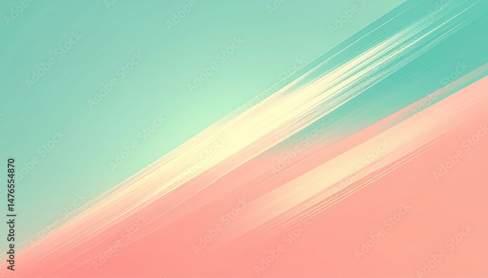 Poster dynamic abstract artwork featuring soft colors geometric patterns digital art modern environment aer