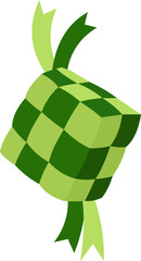 Traditional Ketupat Food For Eid