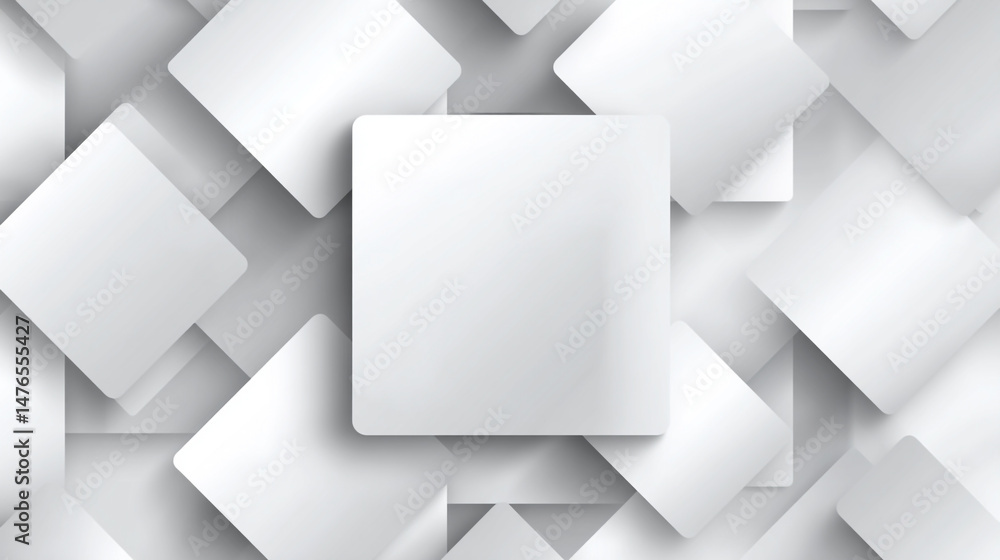 Poster abstract white background with texture pattern, abstract. embossed paper square white background