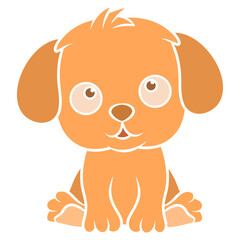dog animal character cartoon illustration