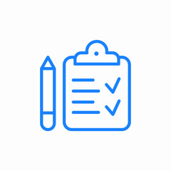 task list check icon sign vector