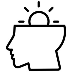 idea line icon