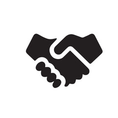 Two hands clasped in a handshake, a symbol of agreement
