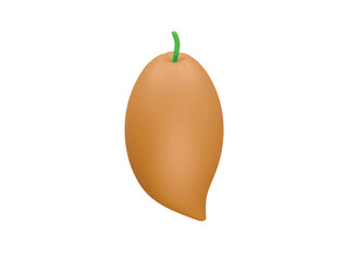 mango icon 3d illustration render