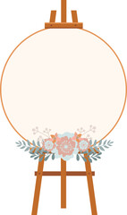 Wedding Stand Board Decoration