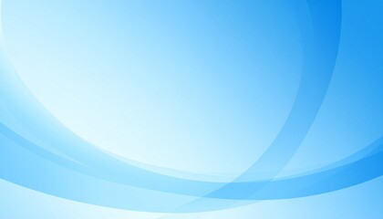 Ombre blue curve on a light blue background illustration