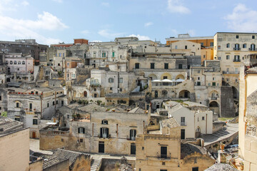 Obraz premium The Old town of Matera, Italy