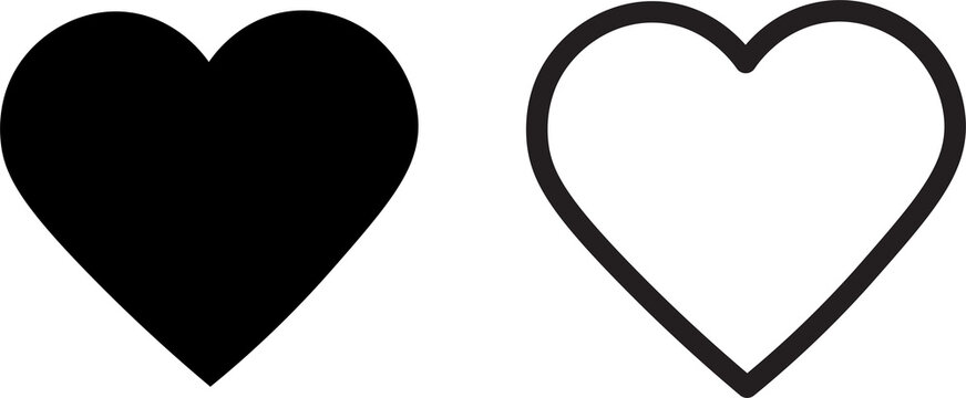 heards love vector illustration design