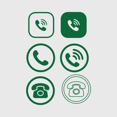 colorful contact icon design.
