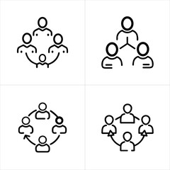 Checklist with Thumbs Up Task Completed icon set
