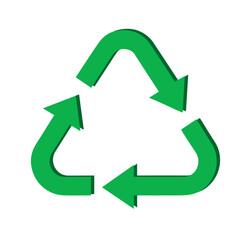 green recycle symbol