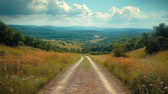 road in the mountains