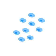 cytokine vector illustration