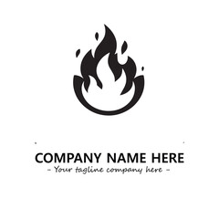 Fire Logo Company Design Illustration Vector Graphic Image