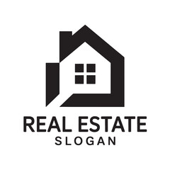 Home Logo Design Silhouette, Professional House Logo Design,