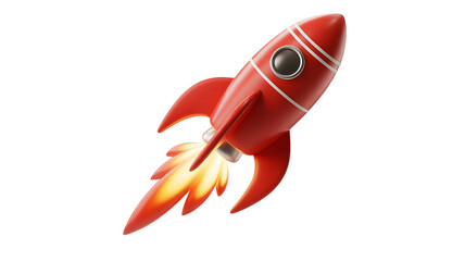 Fototapeta premium rocket in space