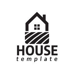 Home Logo Design Silhouette, Professional House Logo Design,