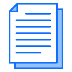 Fototapeta premium Paper Icon