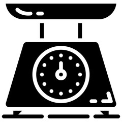 scale vector glyph icon