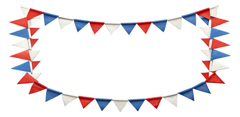 4th july independence day design elements  isolated on white background.  PNG Transparent file type with High Definition  Quality