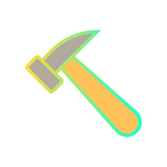 Hammer icon design