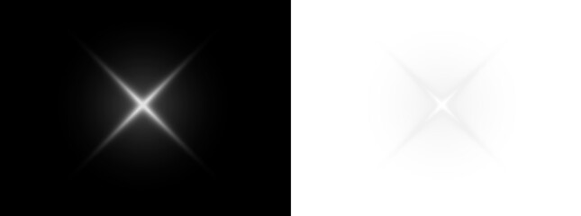 PNG gold star light sparkle, White glow light effect. Starlight sparkle. Light flare effect shine glow. Light PNG. Glowing design elements	