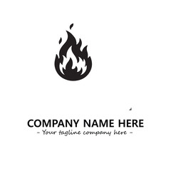 Fire Logo Company Design Illustration Vector Graphic Image