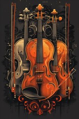 Artwork Graphic Vector Illustrations, Ai T-shirt design