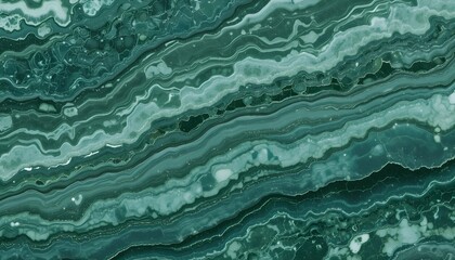 Fototapeta premium Abstract Green Malachite Texture Background – High-Resolution Marble Stone Pattern for Design, Wallpaper, and Decorative Art Projects