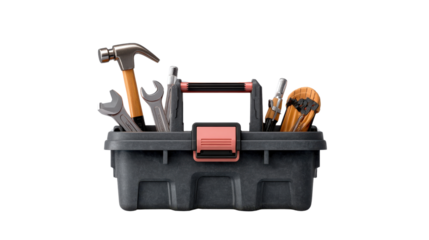 Toolbox essentials for diy projects home workshop image indoor close-up handy tools for every job