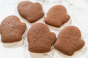 Pale Gingerbread Cookies a festive holiday treat crafted step by step