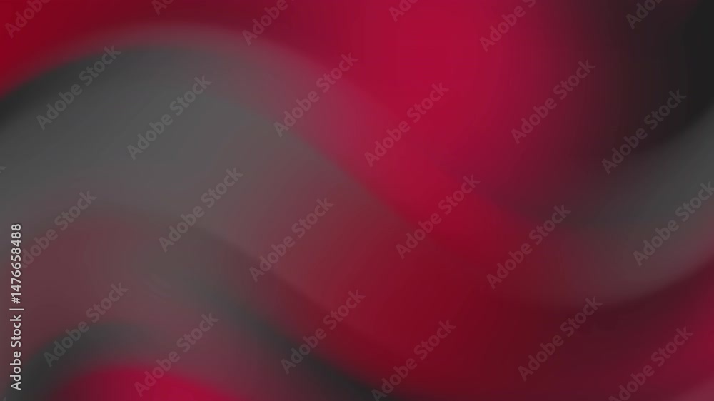 Poster abstract video: flowing red and gray gradient with subtle motion and blurring