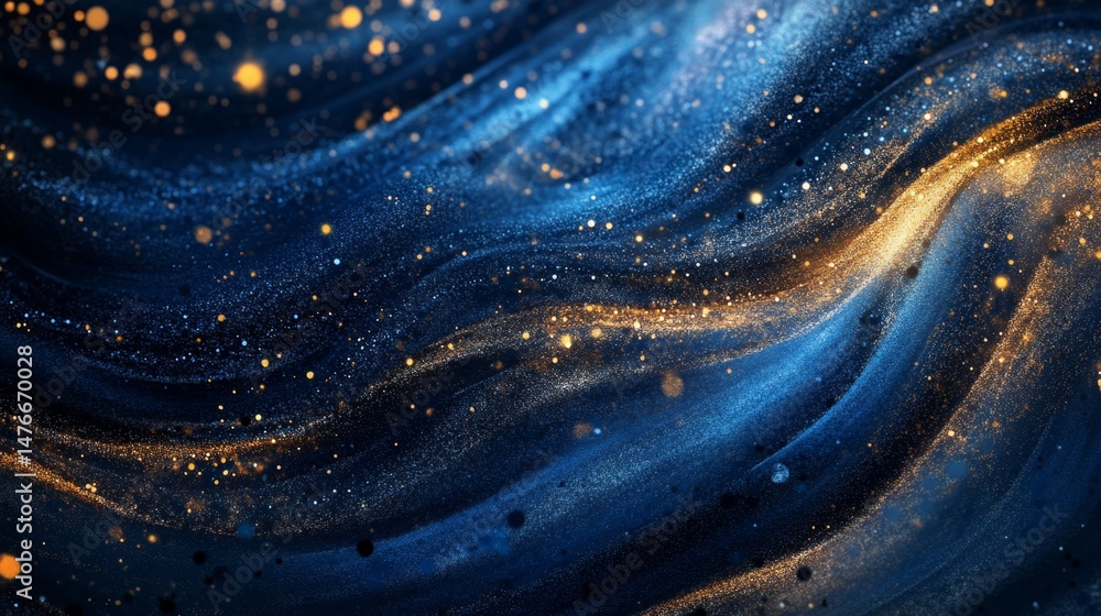 Poster vibrant abstract canvas that pulsates with mesmerizing colors