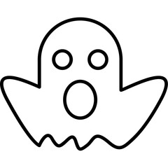 Ghost Button Icon